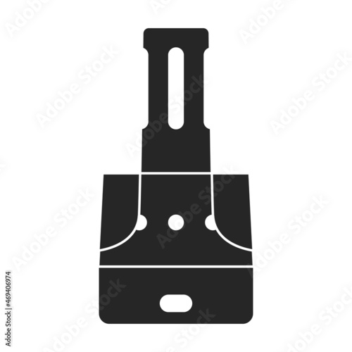 Humidifier vector icon.Black vector icon isolated on white background humidifier.