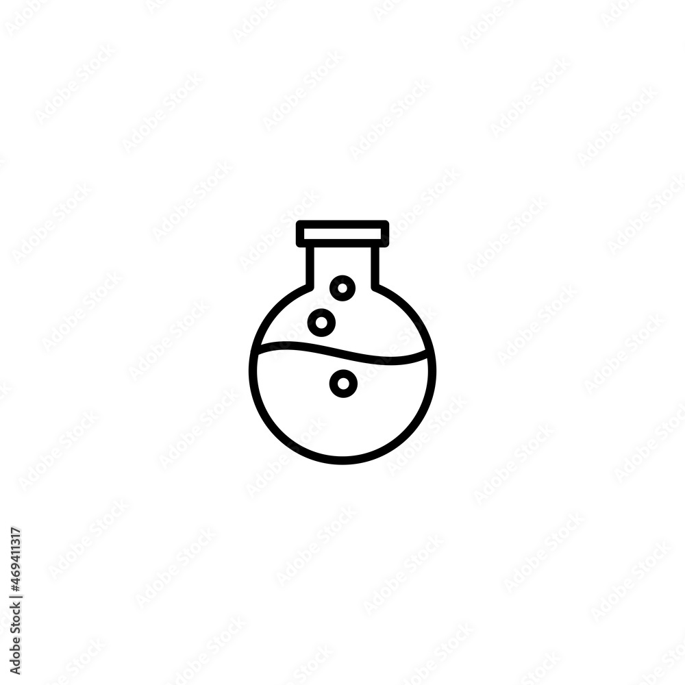 Test tube, medical test tube sign vector Test tube, medical test tube sign vector