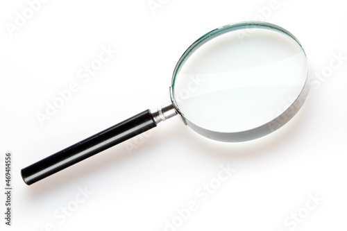 Magnifier with Black Handle