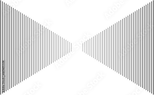 Lines in perspective abstract background