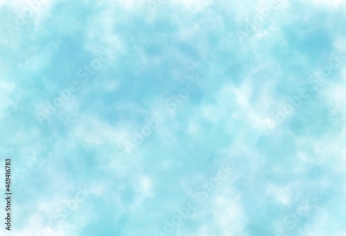 Blue watercolor canvas texture background. Abstract pastel watercolor hand painted background texture. aquarelle abstract backdrop. 
