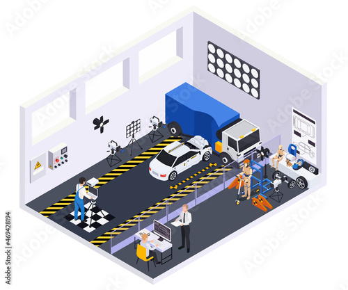 Crash Test Truck Composition
