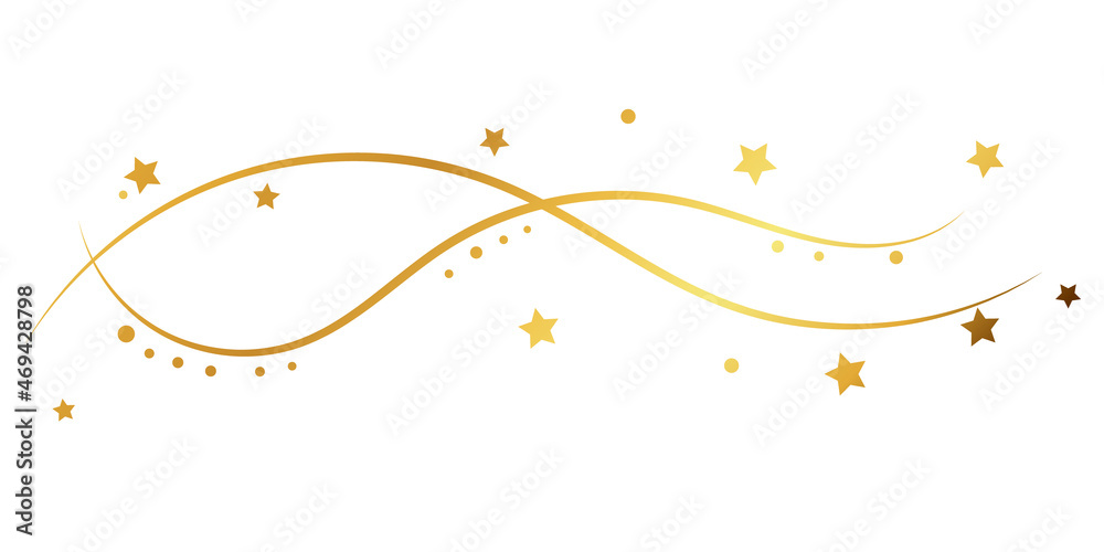 Abstract gold star background Adobe Stock