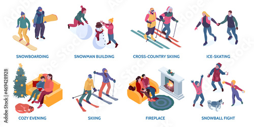 Winter Activities Compositions