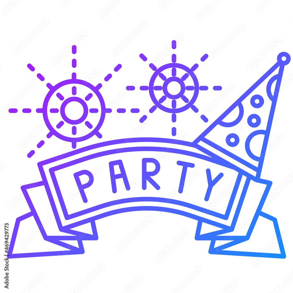 Fototapeta premium banner icon