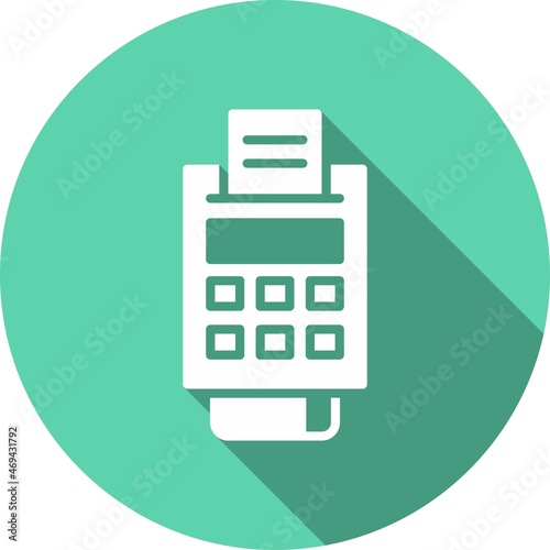  Payment Glyph Circle Vector Icon Design