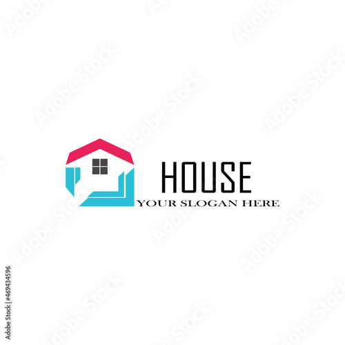 Real Estate   Property and Construction Logo design
