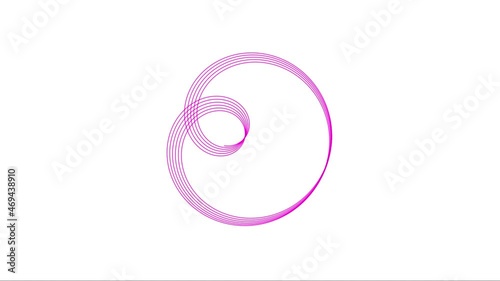 Spirograph changes with the amount of the roulette to draw photo