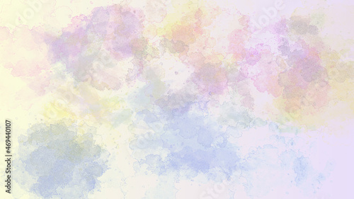 abstract watercolor hand painted background . Colorful abstract watercolor background 