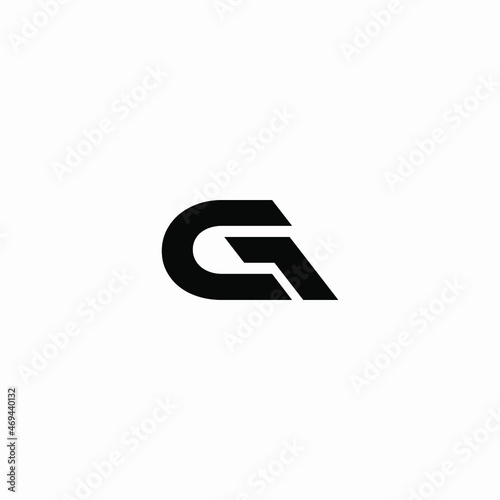 G initial G1 Elegant company circle G logo