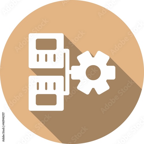 Prioritize Glyph Circle Vector Icon Design