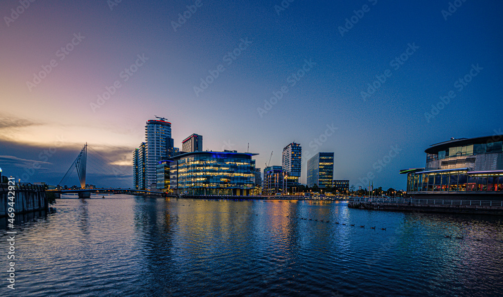 Fototapeta premium UK, Manchester, Media City