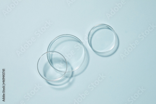 petri dishes on blue background  © kaiqiang