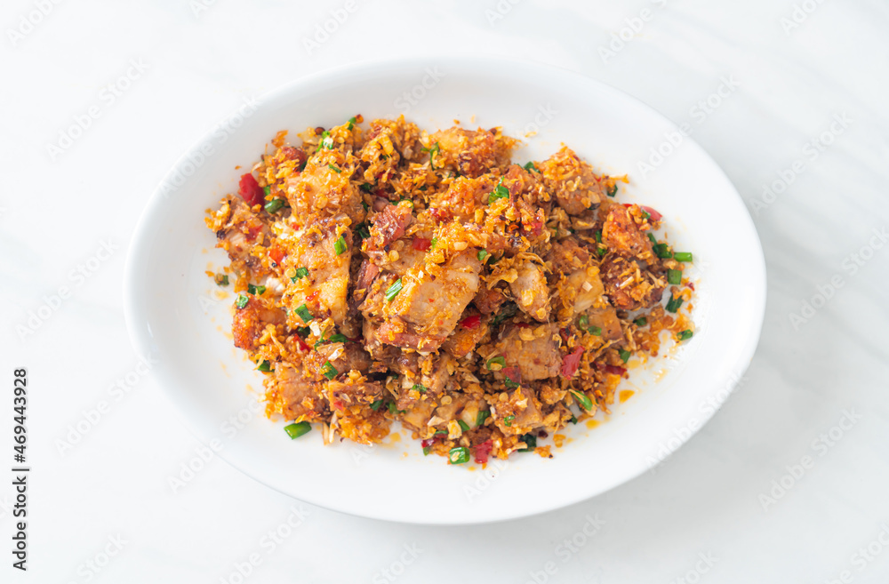roasted crispy belly pork with salt and chili roasted crispy belly pork with salt and chili