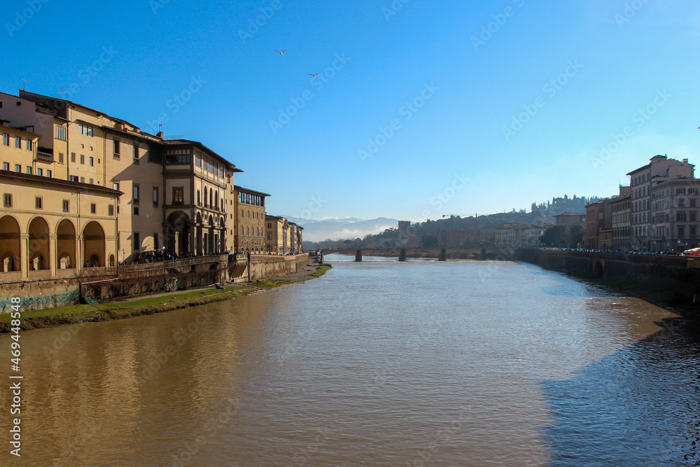 Bridge over the Arno in Florence
