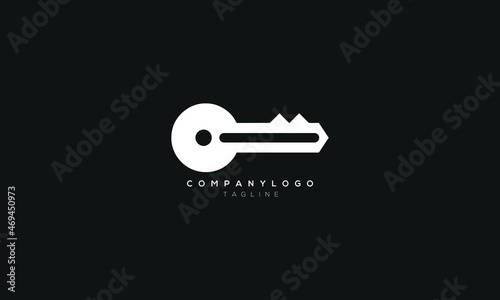 KEY, Real Estate Business Logo Template, Building, Property Development, and Construction Logo Vector Design