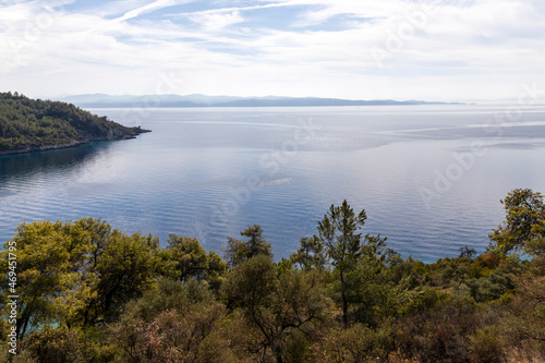 View of Akbuk Bay Gokova, Mugla