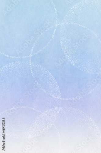 Modern Japanese paper background.
Abstract circle pattern washi paper texture.