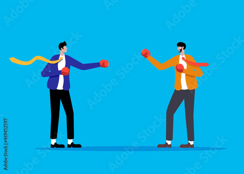 Photos Confrontation, competition, competition, investment, financial management, wealt