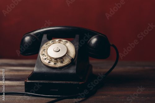 communication antique phone classic retro style technology