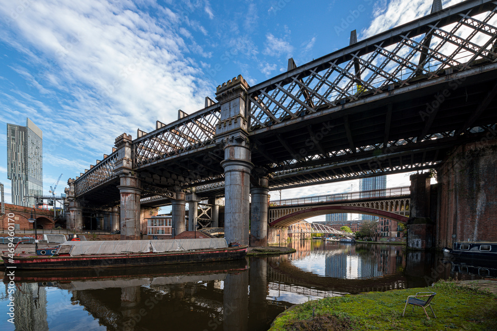 Obraz premium UK, Manchester, Hafen