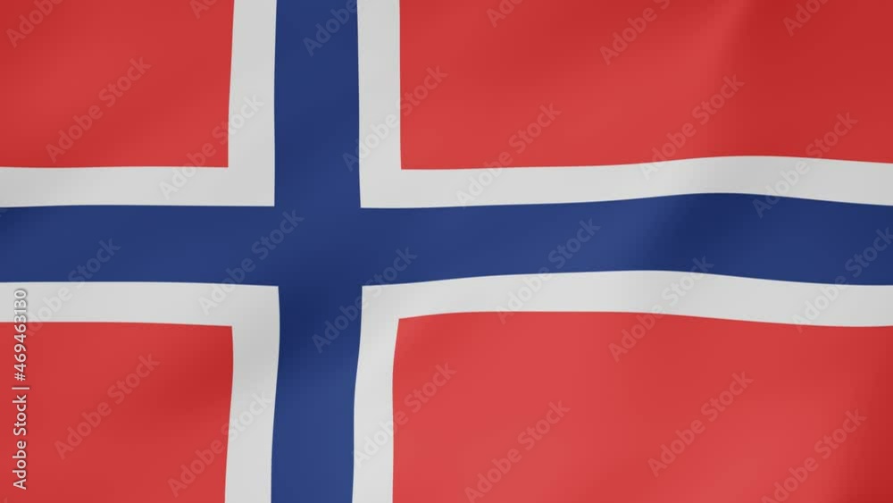 Bandera animada, Noruega. Bandera animada, Noruega.