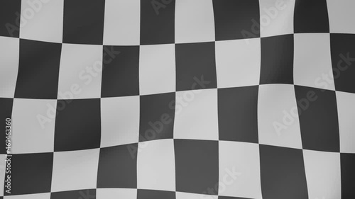 Bandera animada, carreras.