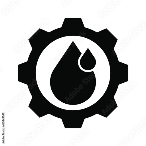 water icon vector. liquid illustration sign. purify symbol. pure logo.