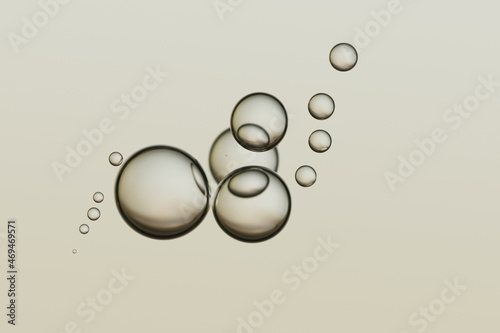 Light beige bubbles