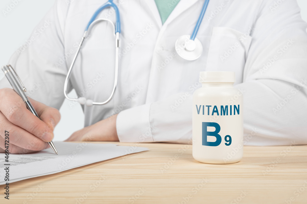 Essential Vitamin B9 And Minerals For Humans. Doctor Recommends Taking ...