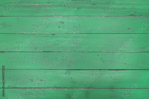 The texture of the old board surface is green.