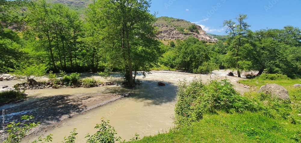 Obraz premium green mountain 