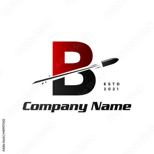 Initial B Bullet logo