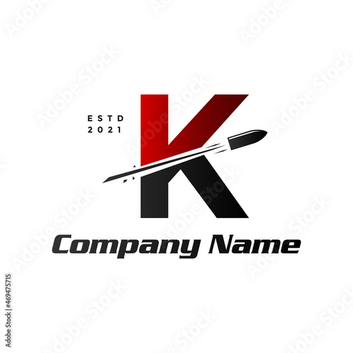 Initial K Bullet logo