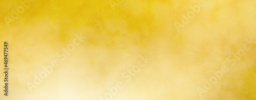 Watercolor yellow texture for cards texture. Pastel color watercolour banner. Splashes. Template for design. 