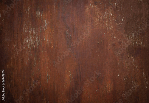 Vintage old brown wood wall texture for background. for design