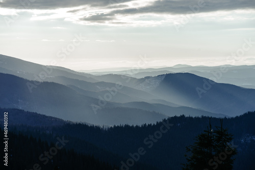 sunrise in the mountains © Ihor