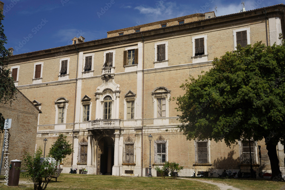 Historic palace in Fano, Italy