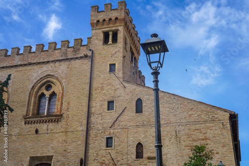 Palazzo Malatestiano, historic palace of Fano, Italy photo