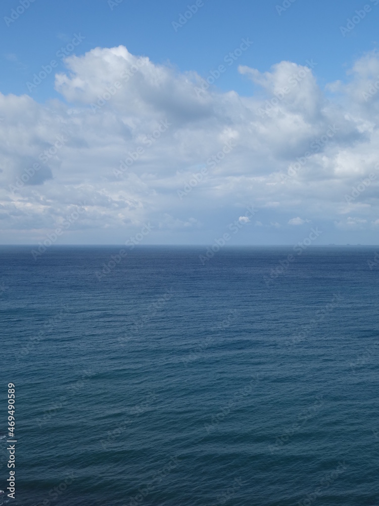 能登半島から見た日本海の眺め