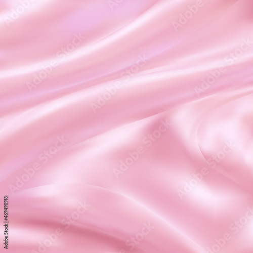 Soft pink silky fabric. Romance, textiles, beauty and fashion. eps 10