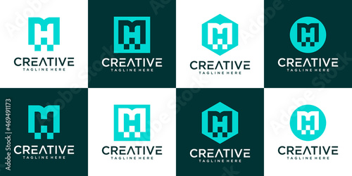 MH logo design