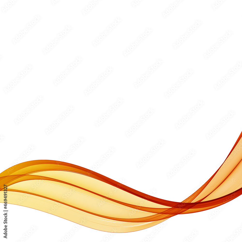 Transparent colored wave flow on a white background. abstract background. eps 10 Transparent colored wave flow on a white background. abstract background. eps 10