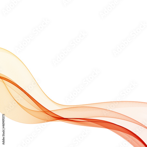 Abstract wave. background for presentation. advertising banner. orange color. eps 10