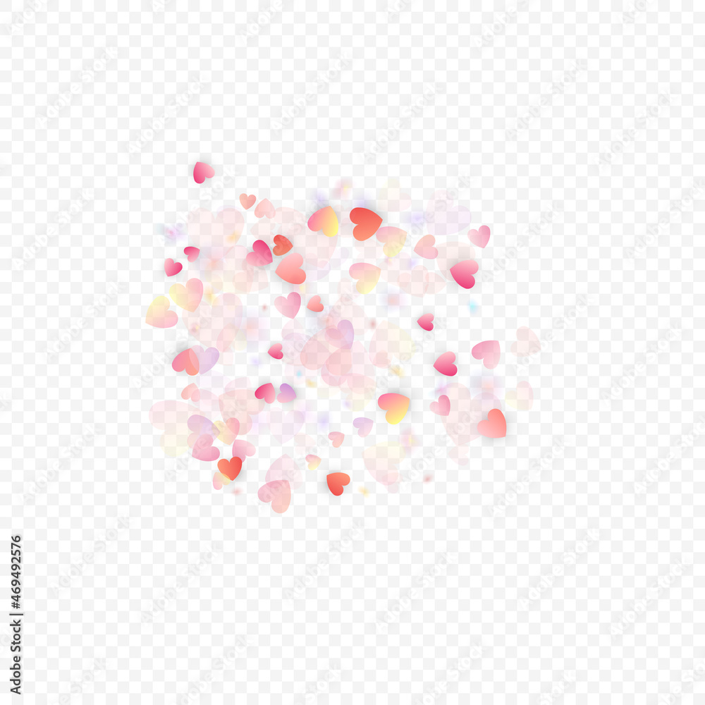 Heart love vector Valentine Pink amour symbols.