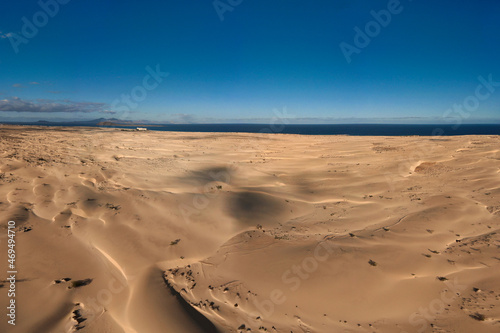 Dünenlandschaft von Corralejos auf Fuertventura