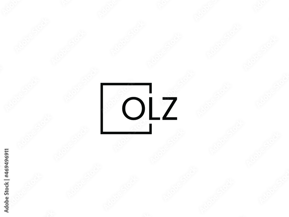 OLZ letter initial logo design vector illustration OLZ letter initial logo design vector illustration