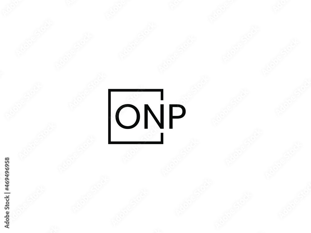 ONP letter initial logo design vector illustration ONP letter initial logo design vector illustration