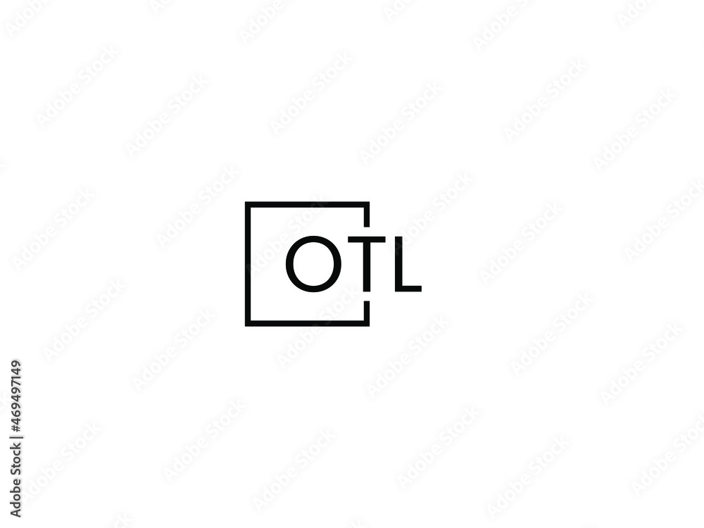 OTL letter initial logo design vector illustration OTL letter initial logo design vector illustration