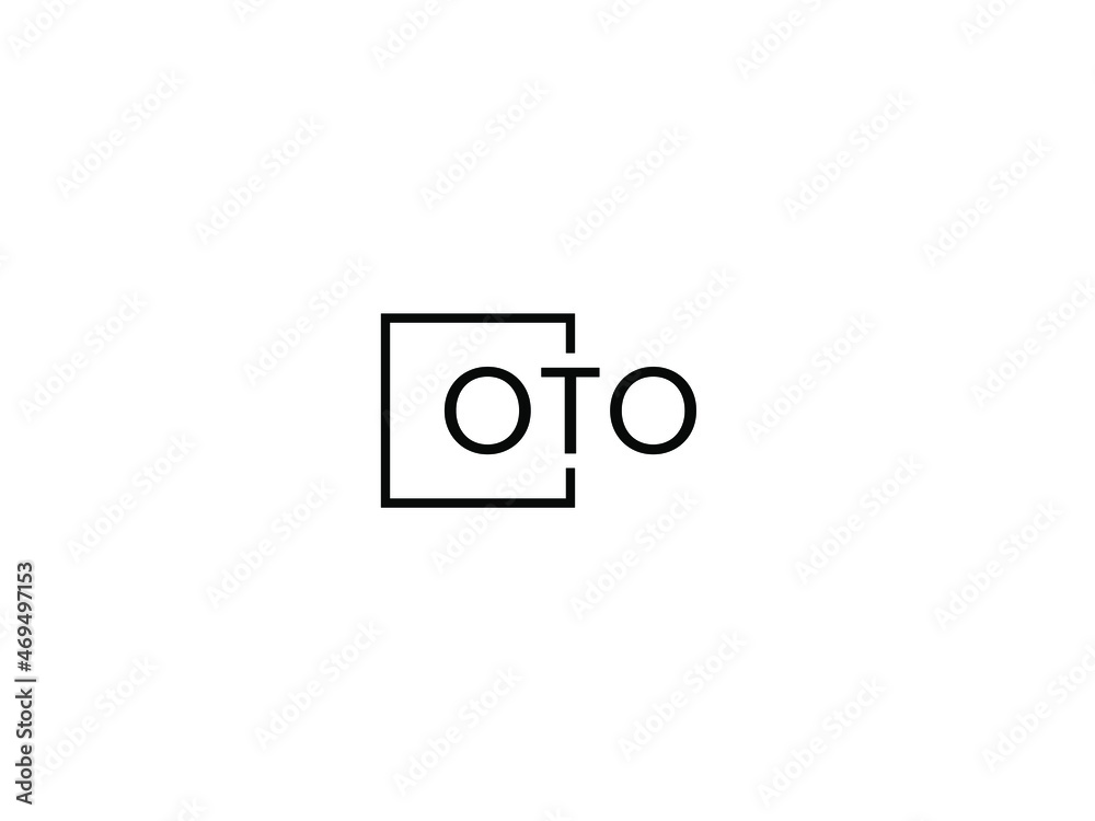 OTO letter initial logo design vector illustration OTO letter initial logo design vector illustration